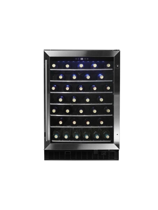 Danby 60 Bottle Built-in Wine Cooler Stainless Steel DWC057A1BSS Picture 1