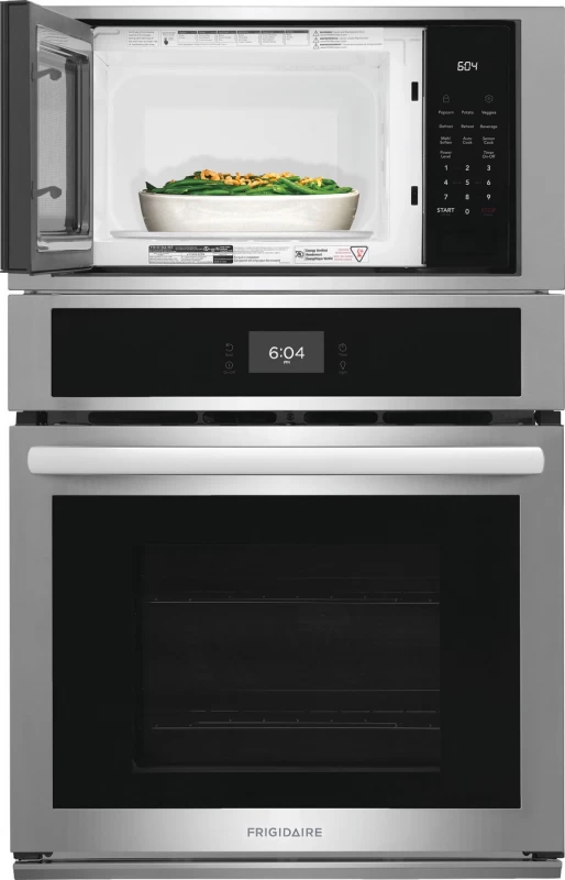 Buy Frigidaire 27 Electric Wall Oven and Microwave Combination FCWM2727AS