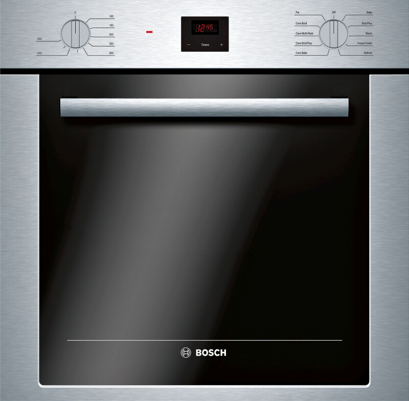 Bosch 500 Series Single Wall Oven 24'' Stainless Steel HBE5453UC Picture 1