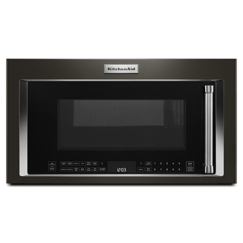 KitchenAid Over-the-Range Convection Microwave with Air Fry Mode Black Stainless Steel with PrintShield™ Finish KMHC319LBS Picture 1