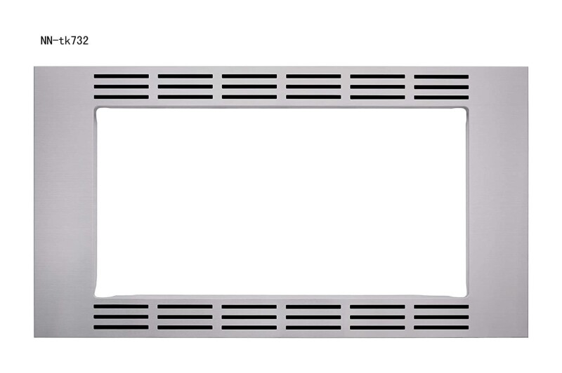 Panasonic 30 Inch TK732SS Build In Microwave Trim Kit for 1.6 CuFt Microwaves Stainless NNTK732SS Picture 1