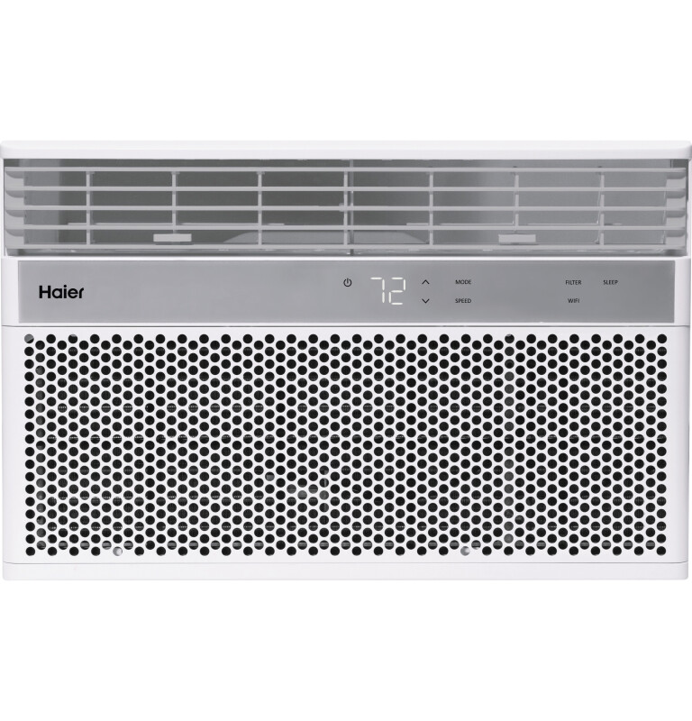 Haier 8,000 BTU Smart Electronic Window Air Conditioner for Medium Rooms up to 350 sq. ft. White QHNG08AA Picture 1