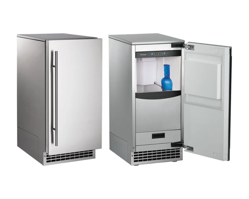 Scotsman 15" Undercounter Automatic "Nugget" Ice Machine with Stainless Cabinet Panel Ready SCN60PA1SU Picture 1