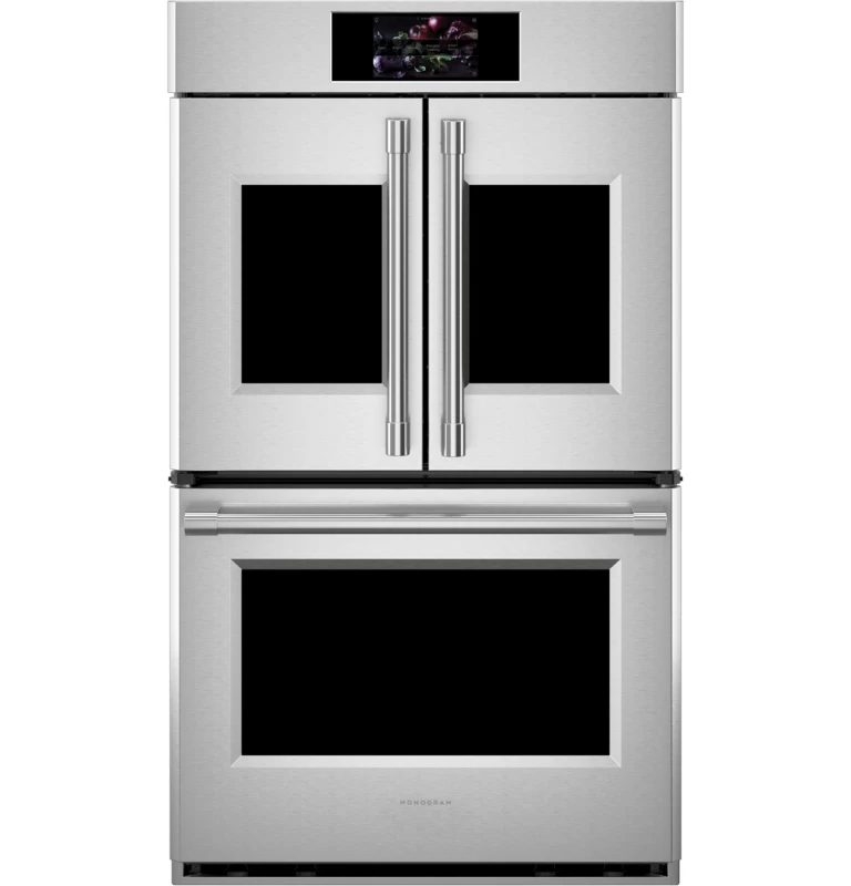 Monogram 30" Statement French-Door Double Wall Oven Stainless Steel ZTDX1FPSNSS Picture 1